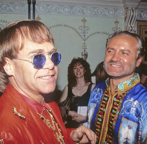 gianni versace y elton john|how did versace get killed.